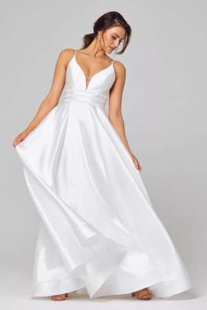 Janelle Wedding Dress by Tania Olsen - Vintage White