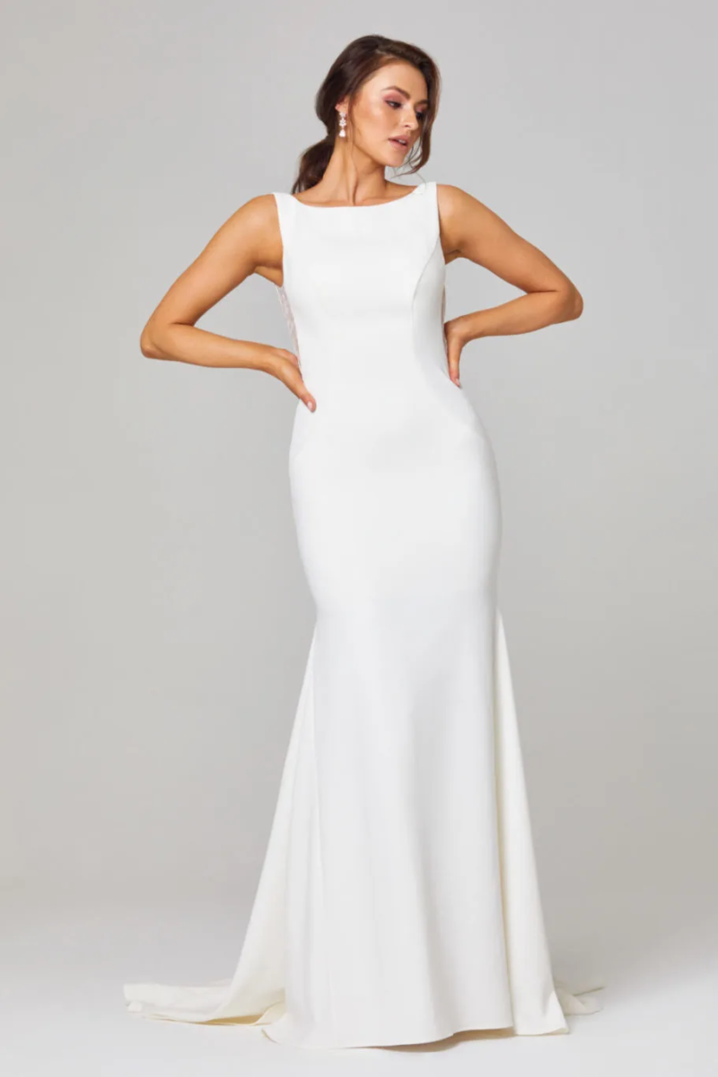Jemma Wedding Dress by Tania Olsen - Vintage White