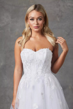 Louisa Wedding Dress by Tania Olsen - White
