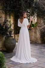 Maelle Wedding Dress by Tania Olsen - Vintage White